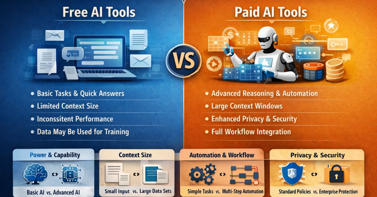 Free vs Paid AI Tools in 2026: The Complete Decision Guide