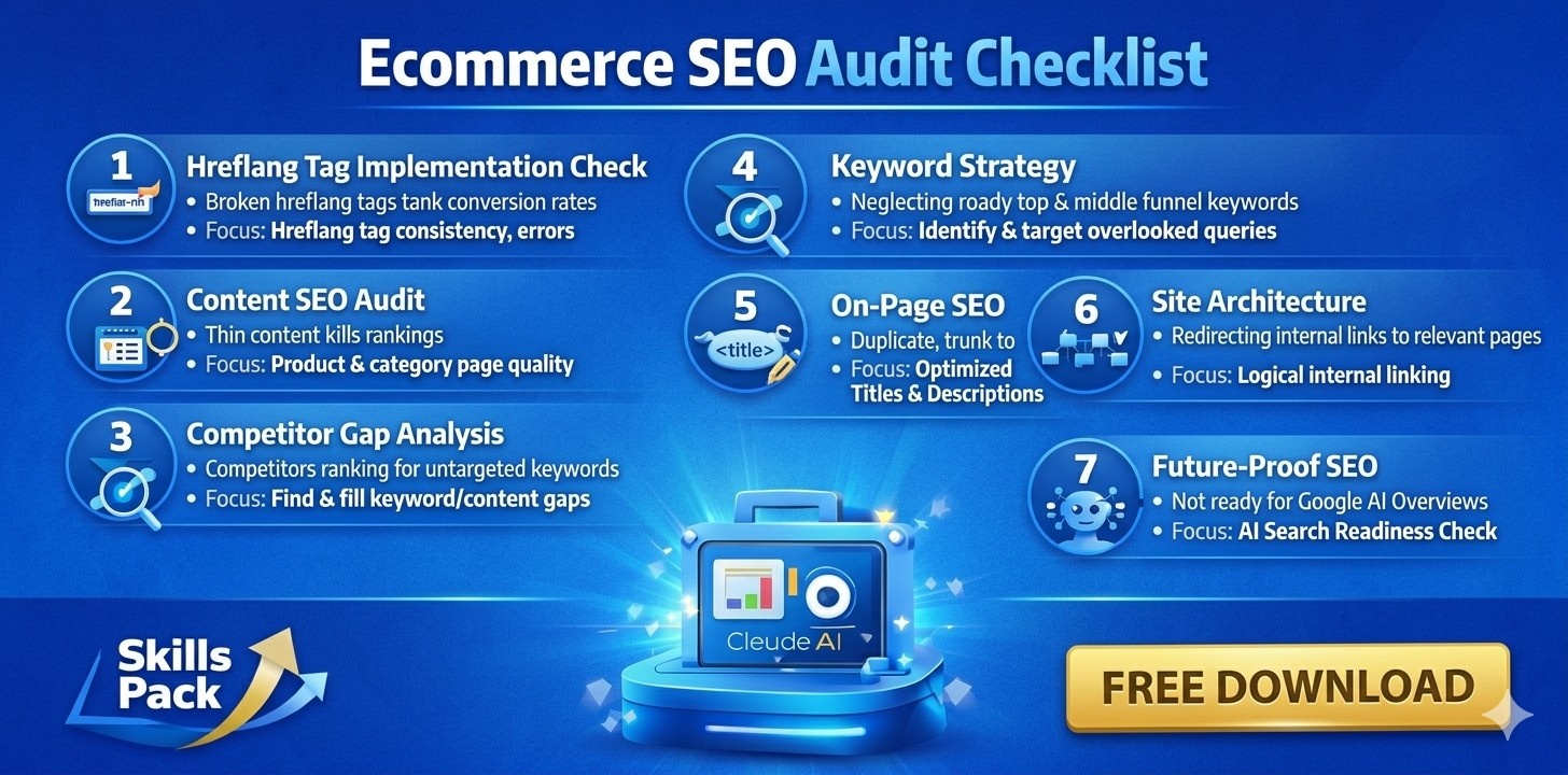The 7-Step SEO Audit Every Ecommerce Store Needs