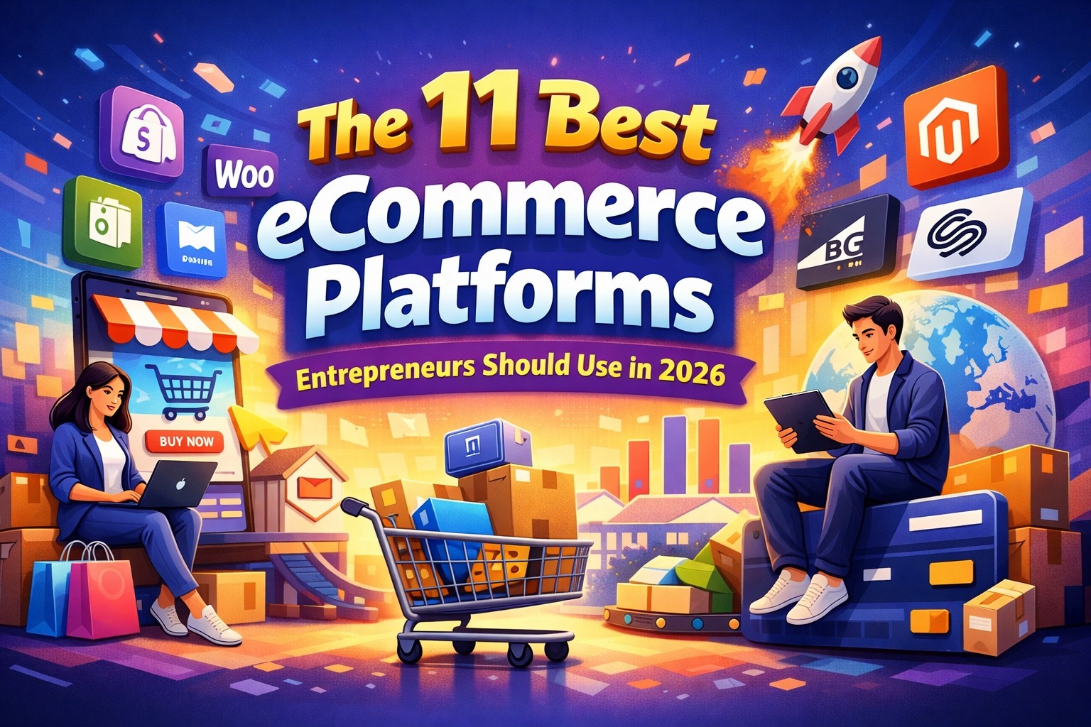 The 11 Best eCommerce Platforms Entrepreneurs Should Use in 2026