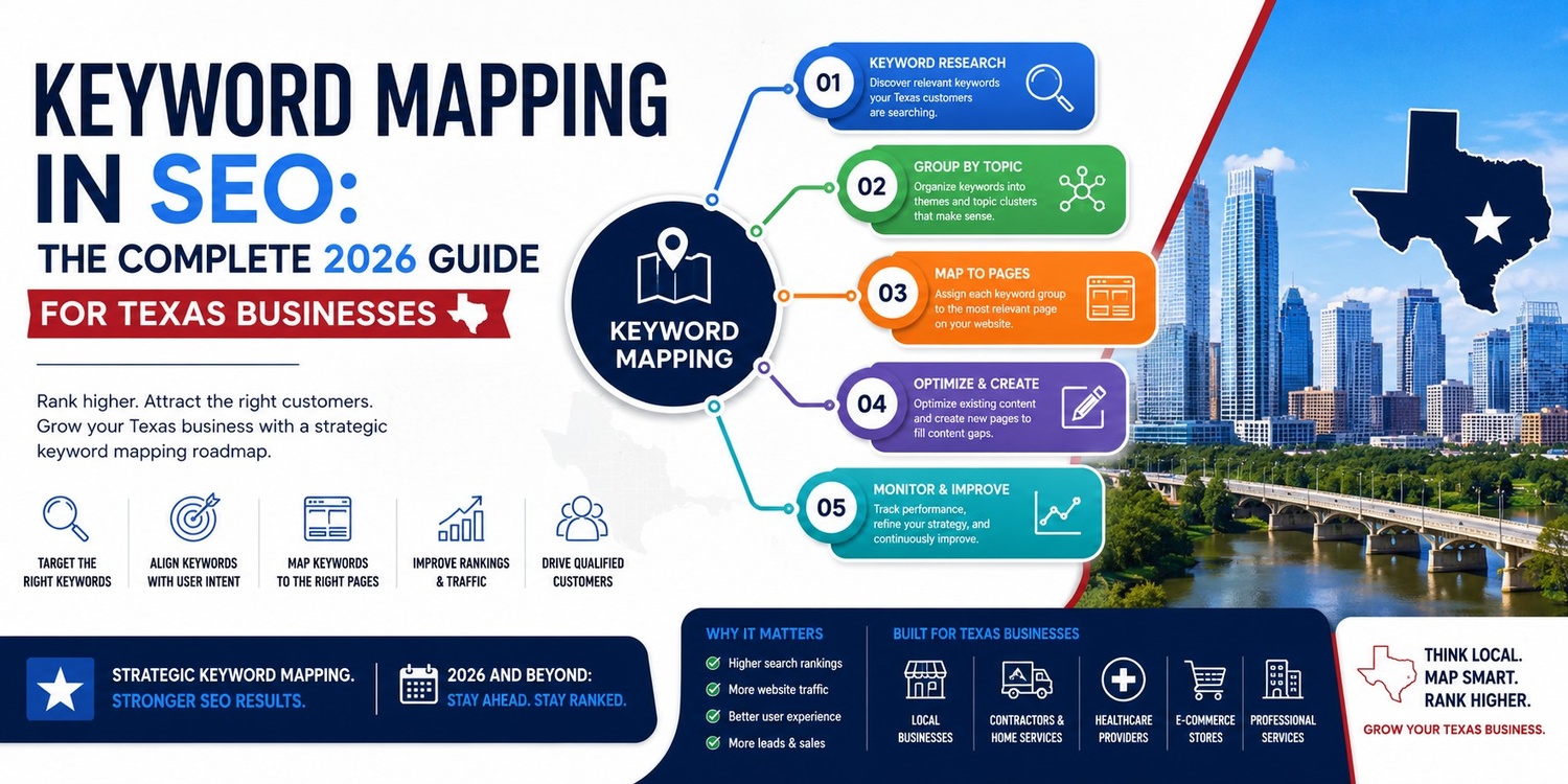 Keyword Mapping in SEO: The Complete 2026 Guide for Texas Businesses 