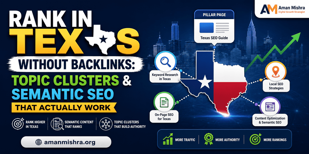 Rank in Texas Without Backlinks: Topic Clusters & Semantic SEO That Actually Work