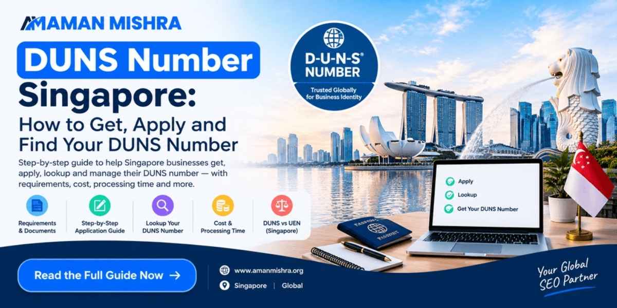 DUNS number in singapore